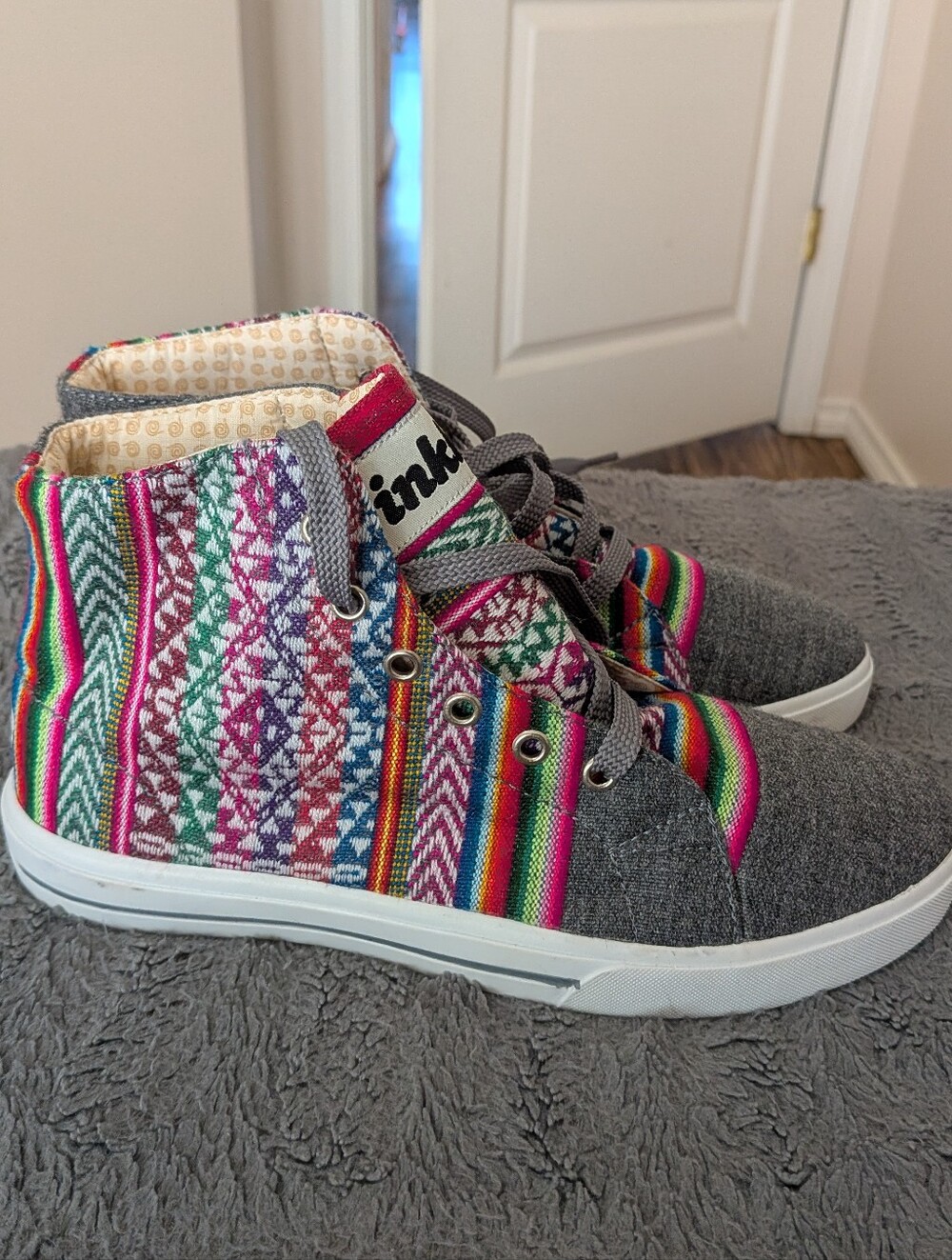 Inkkas High Top Peruvian Handmade Vegan Sneakers